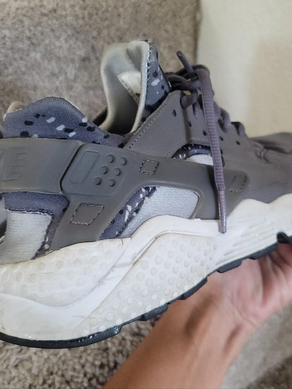 Nike Air Huarache Run Print Womens Sneakers Size 6.5